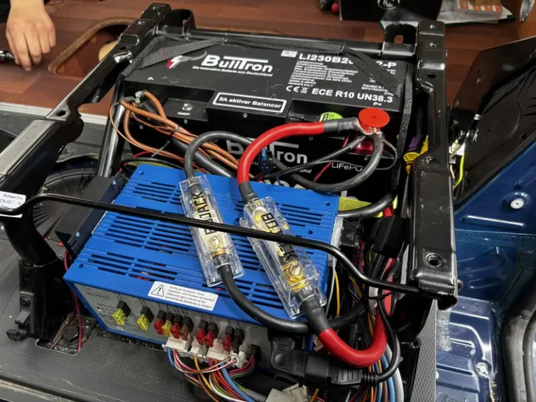 Einbau einer LiFePo-Batterie